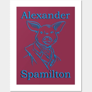 Alexander Spamilton, (Hamilton) Posters and Art